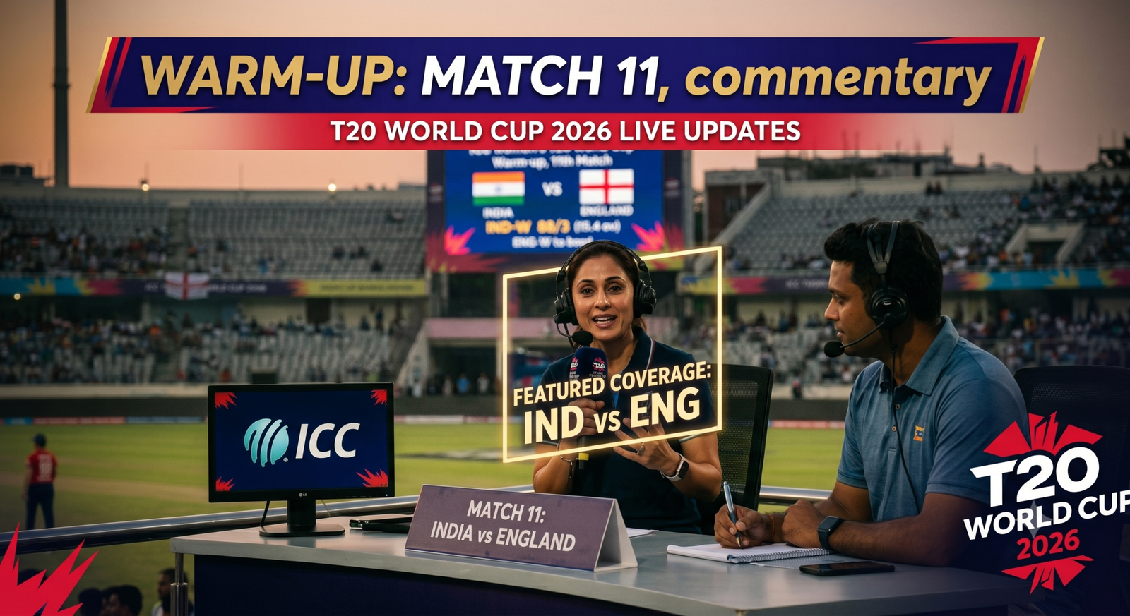 India Women vs England Women 11th Match Commentary